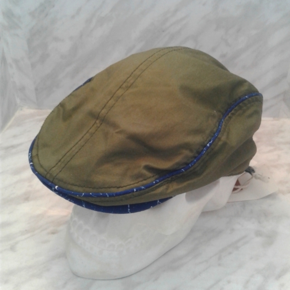 NWT Original Penguin Driving golf newsboy Cap Hat Cotton Adjustable strapback